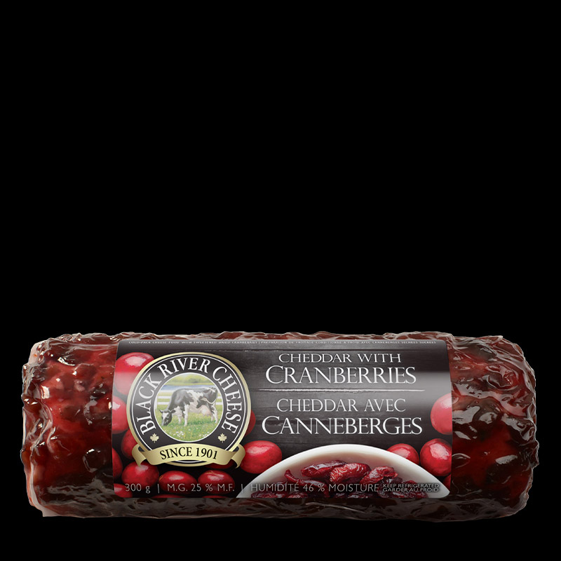 Photo of Cheddar Cheese Log with Cranberries