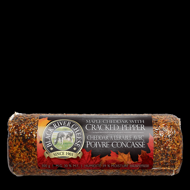 Photo of Maple Cheddar with Cracked Pepper Cheese Log